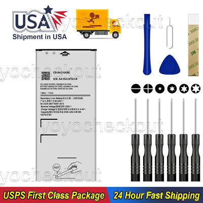 EB-BA310ABE 2300mAh Battery Replacement For Samsung Galaxy A3 2016 SM-A310 +Tool