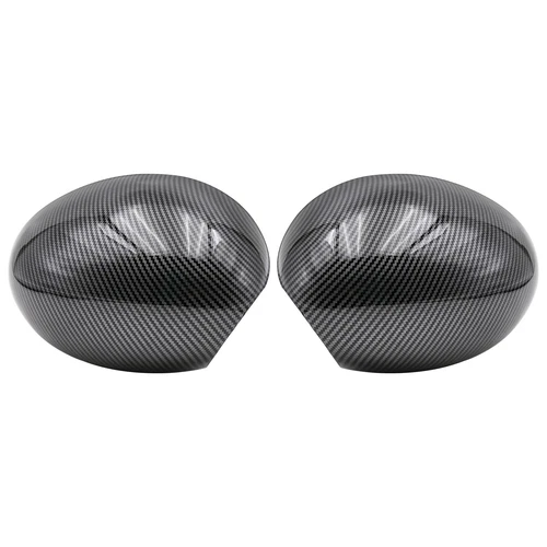 Carbon Fiber Wing Mirror Cover Cap For Mini Cooper R55 R56 JCW R57 Electric Fold