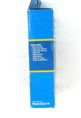Adaptateur Cassette Kraco KCA-7 Pour Lecteur 8 Pistes – Neuf Sous Emballage