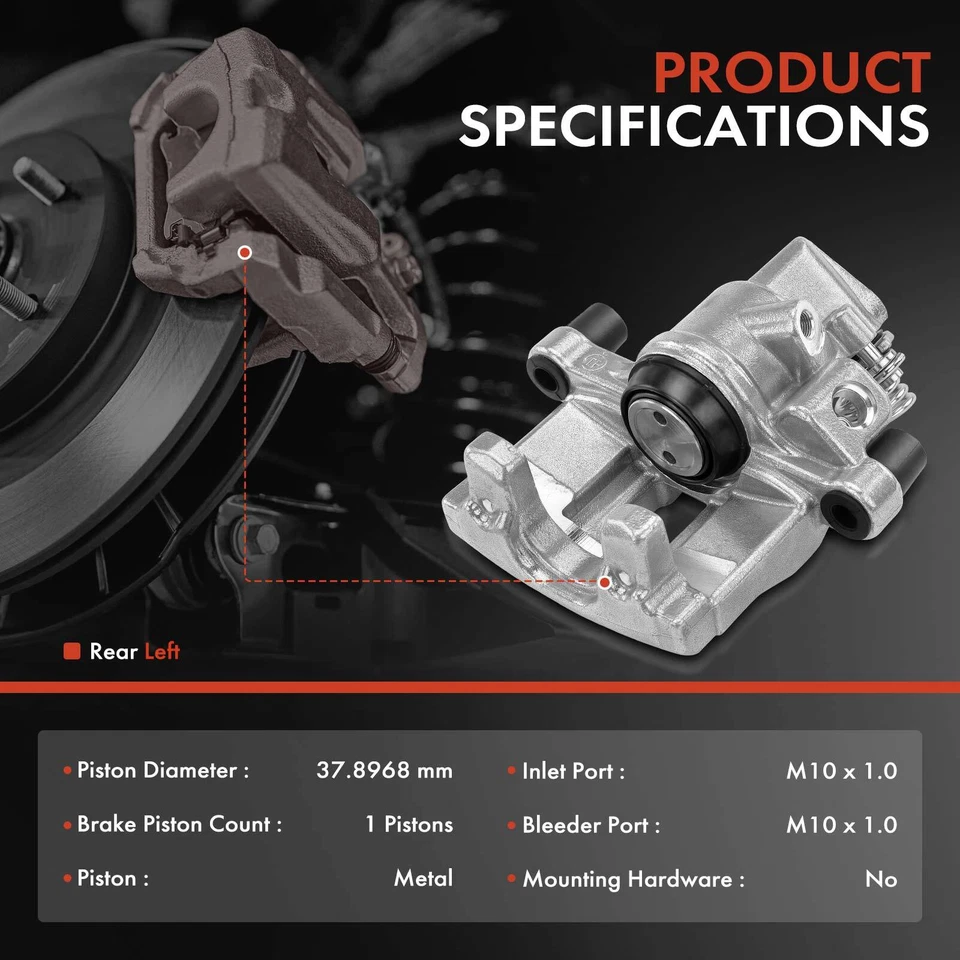Pinza de freno de conductor trasero para Ford C-Max Escape Focus EcoSport Mazda 3 3 Sport Foto 2 de 4