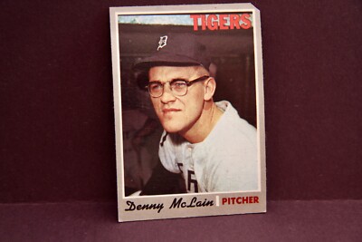 1970 Topps #400 DENNY McLAIN TIGERS  SERIES IV - LESS COMMON VG