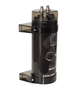 BULLZ AUDIO 10,000 Watt Digital Display Capacitor 10.0 Farad for Car Marine Audio Power