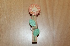 Geschenk Verpackung Klammer Mitbringsel Wäscheklammer als Blume