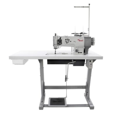 TEXI RAM PREMIUM EX - Lockstitch for sewing heavy materials, triple feed - set