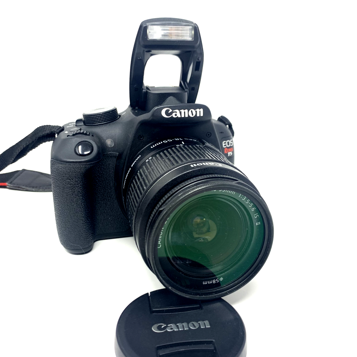 Canon EOS Rebel T5 DSLR Camera with EFS 18-55mm w/SD Card/Batt