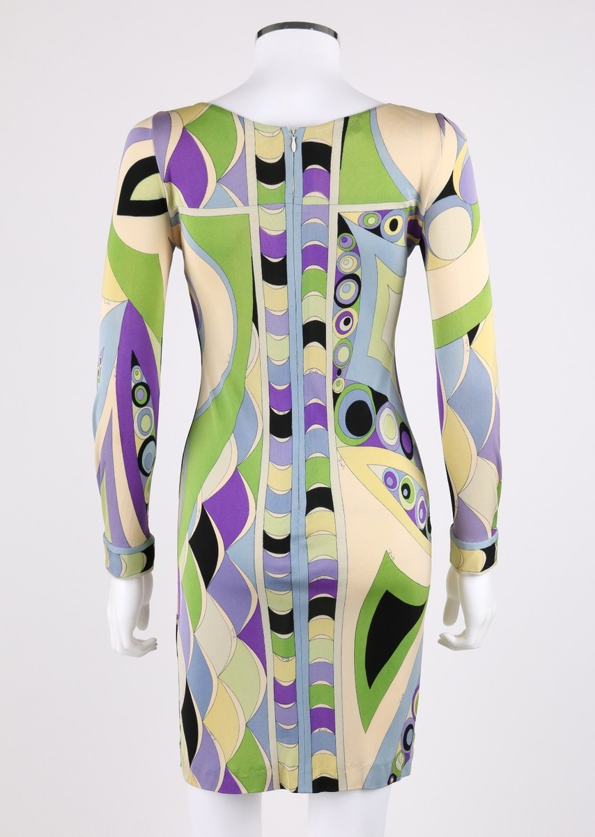 EMILIO PUCCI c.1960's Signature Print 