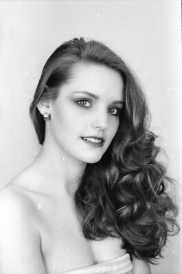 Vintage 1980's Photo Negative Fashion Model Beautiful Woman | eBay