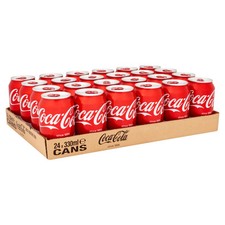 Lilt Fanta DrPepper Cherry Coke Pepsi Max Diet Coke Coca Cola Soda Cans 24x330ml