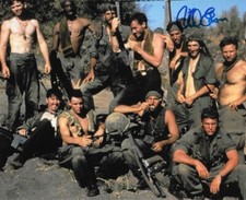 * RICHARD EDSON * signed 8x10 photo * PLATOON * PROOF * 5