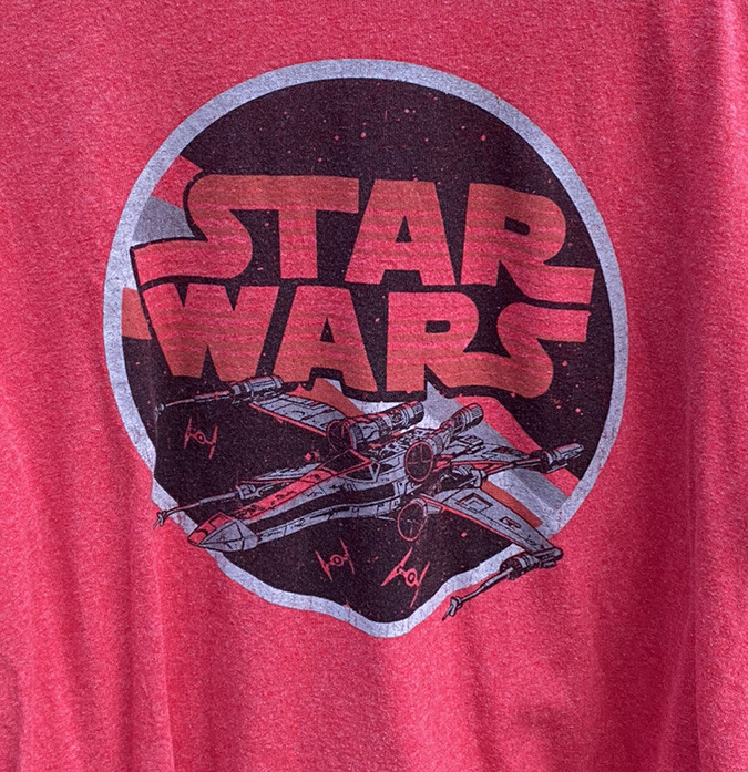 Men's Star Wars Rebel XWing Starfighter Collegiate T… Gem