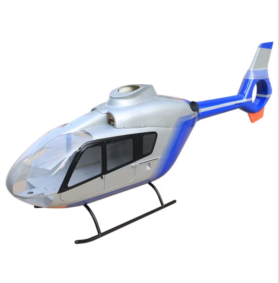 Roban 800size EC-135 T2 police DE blue RC Helicopter scale