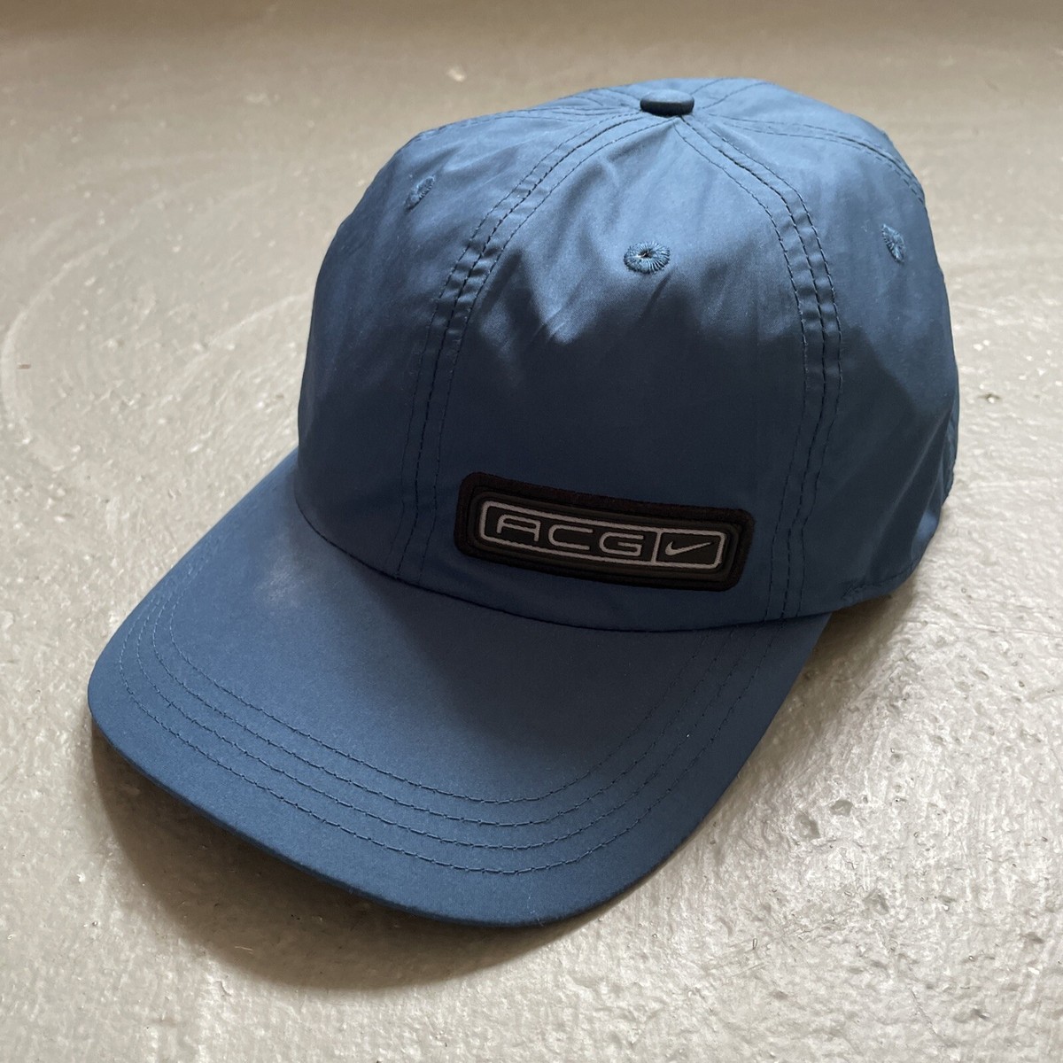 Nike acg 90s キャップ Vintage 1990s Nike FIT ACG Panel Camp Outdoor Field Hat Cap 1998