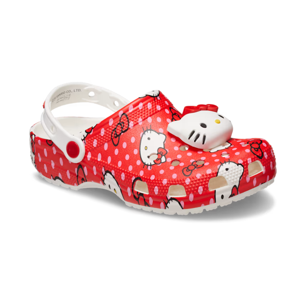 NEW CROCS Hello Kitty® Red Classic Clog 210575 RED | eBay