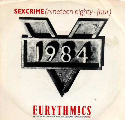 EURYTHMICS - SEXCRIME (NINETEEN EIGHTY-FOUR / I DID IT JUST (PIC. SLV. & RECORD)