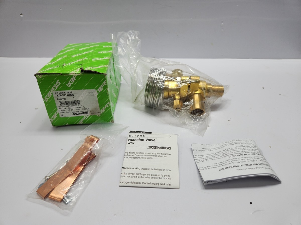 SAGINOMIYA ATX-71110DHG EXPANSION VALVE R-22 | eBay