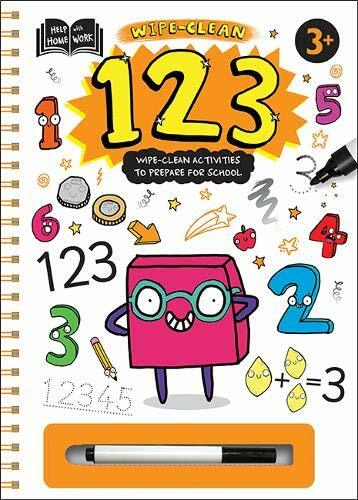 Help with Homework 3+: 123 (HWH Spiral Wipe-clean) Book The Fast Free Shipping