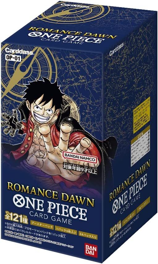 【新品】ROMANCE DAWN　OP-01 BOX【英語版】 One Piece Trading Card Game Romance Dawn OP-01 Booster Box Bandai