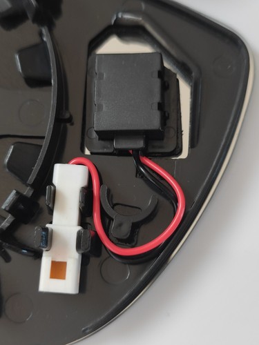 FORD FOCUS 2018+ WING MIRROR GLASS BLIND SPOT LANE ASSISTANT HEAT CAMERA LEFT - Picture 3 of 3