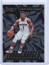 2021-22 Select Zion Williamson Turbocharged Insert  - New Orleans Pelicans