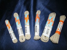 Ringelspitz Raw Linen/Beige 4mm Cord String Laces 60-180cm Shoelaces