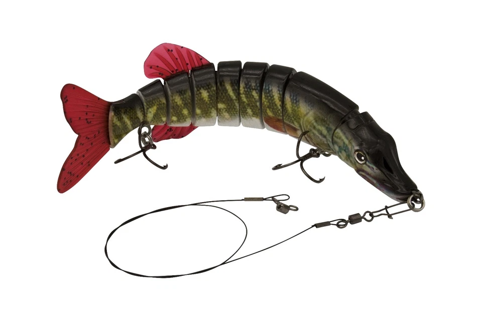 Hecht Wobbler Hardbait Kunstköder | 2er Set | 20cm Hecht u. 15cm Rotauge | Owner - Bild 3 von 4