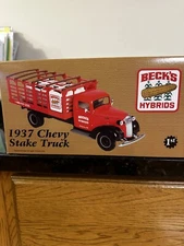 First Gear Beck's Hybrids 1937 Chevy Stake Box Truck  1/34 BH-18-2600-B