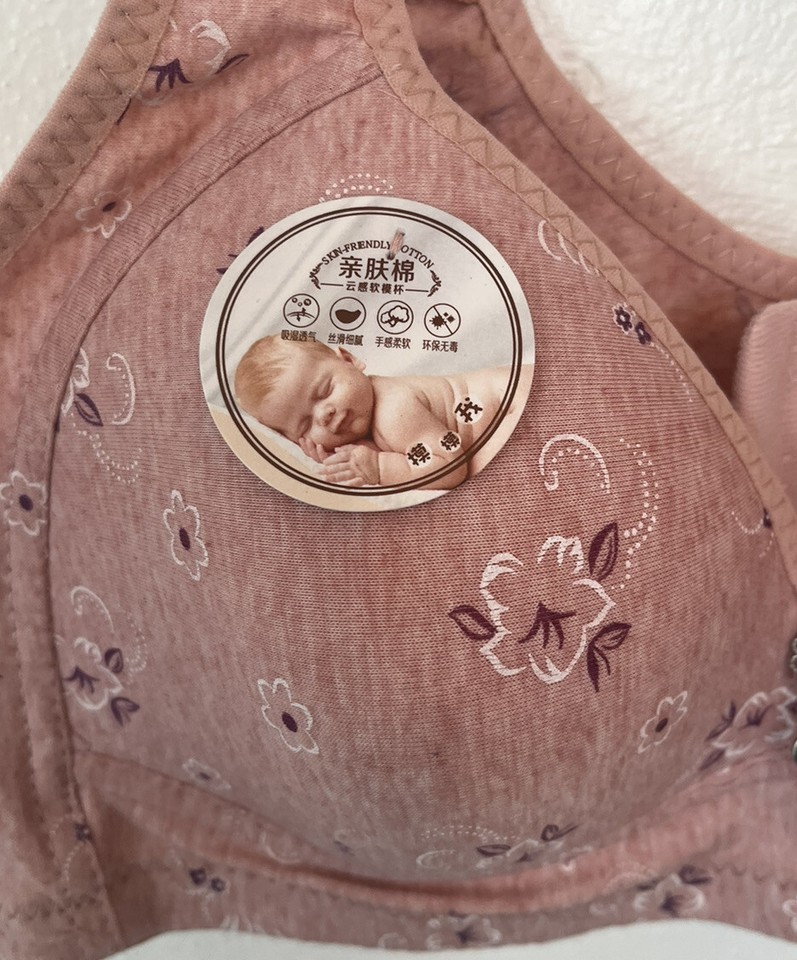 Simiyou Fashion Underwear Bra No. 23 Size 42/95 Peach Floral New with