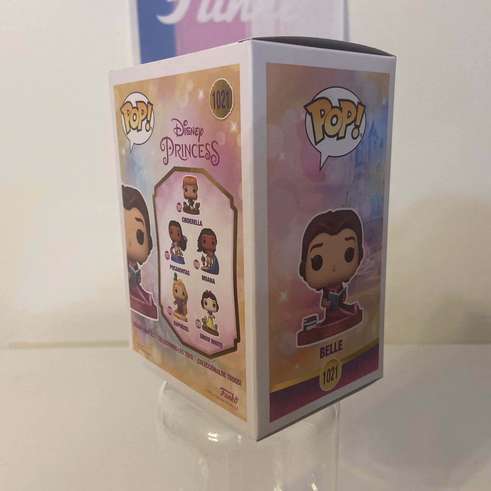 Funko Pop Princesa Bela, Disney Princess, Diamond Collection, Edição  Especial - Disney Princess - #1021