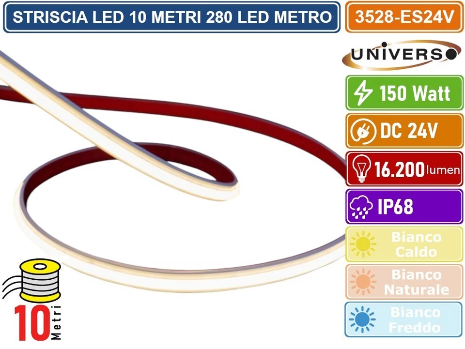 Striscia LED COB IP68 150W 10mt - Immagine 3 di 3