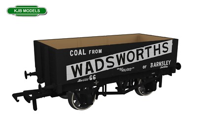 Spur O Rapido 967011 RHC 1907 P/O Wagon 5 Plank Open Wadsworths No 66 Barnsley