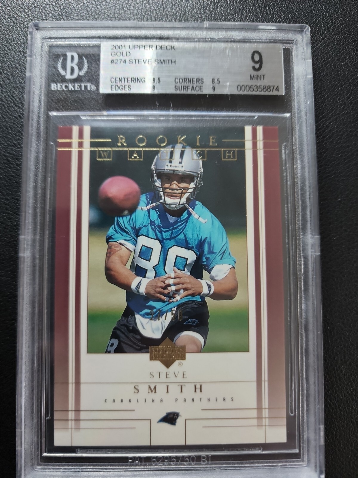 Steve Smith Sr. Upper Deck #274 Gold