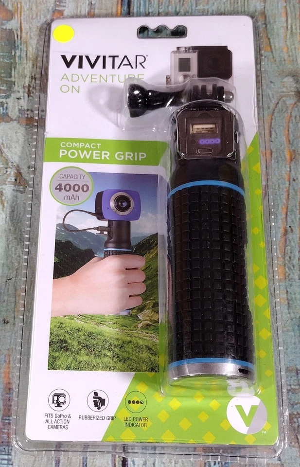Vivitar Adventure On Compact Power Grip - 4000 mAh - TOTALMENTE NUEVO Foto 2 de 4