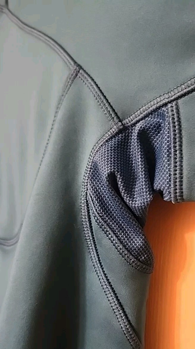 Maglione donna Salomon mezza zip media Aqua Teal ActiTherm in pile con cappuccio