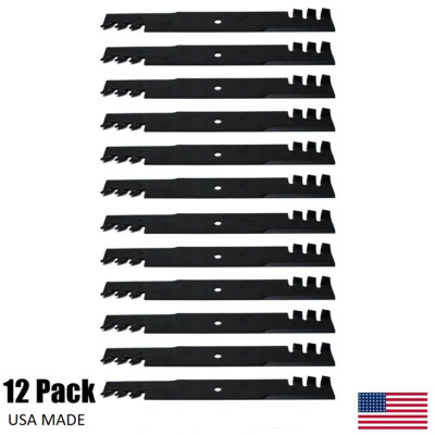 12PK COPPERHEAD 61'' Blade Mulching Lawn Mower Blades for Ferris 5020842 