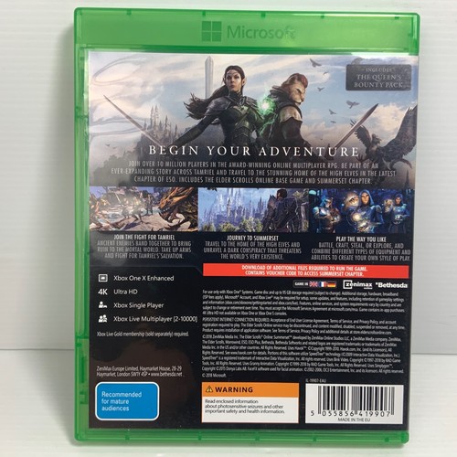 The Elder Scrolls Online: Summerset - Xbox One - Free Tracked Postage - Picture 2 of 3