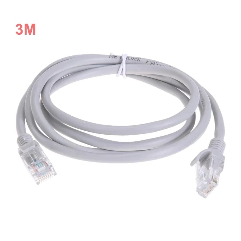 Cat6 Ethernet Cable Patch cord 100 ft White-image