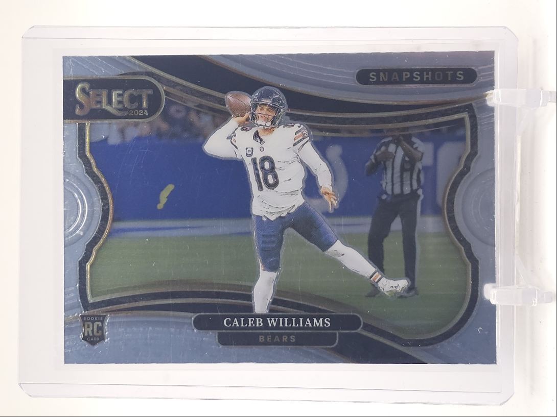 CALEB WILLIAMS 2024 SELECT SNAPSHOTS ROOKIE FOOTBALL BEARS RC Q4434