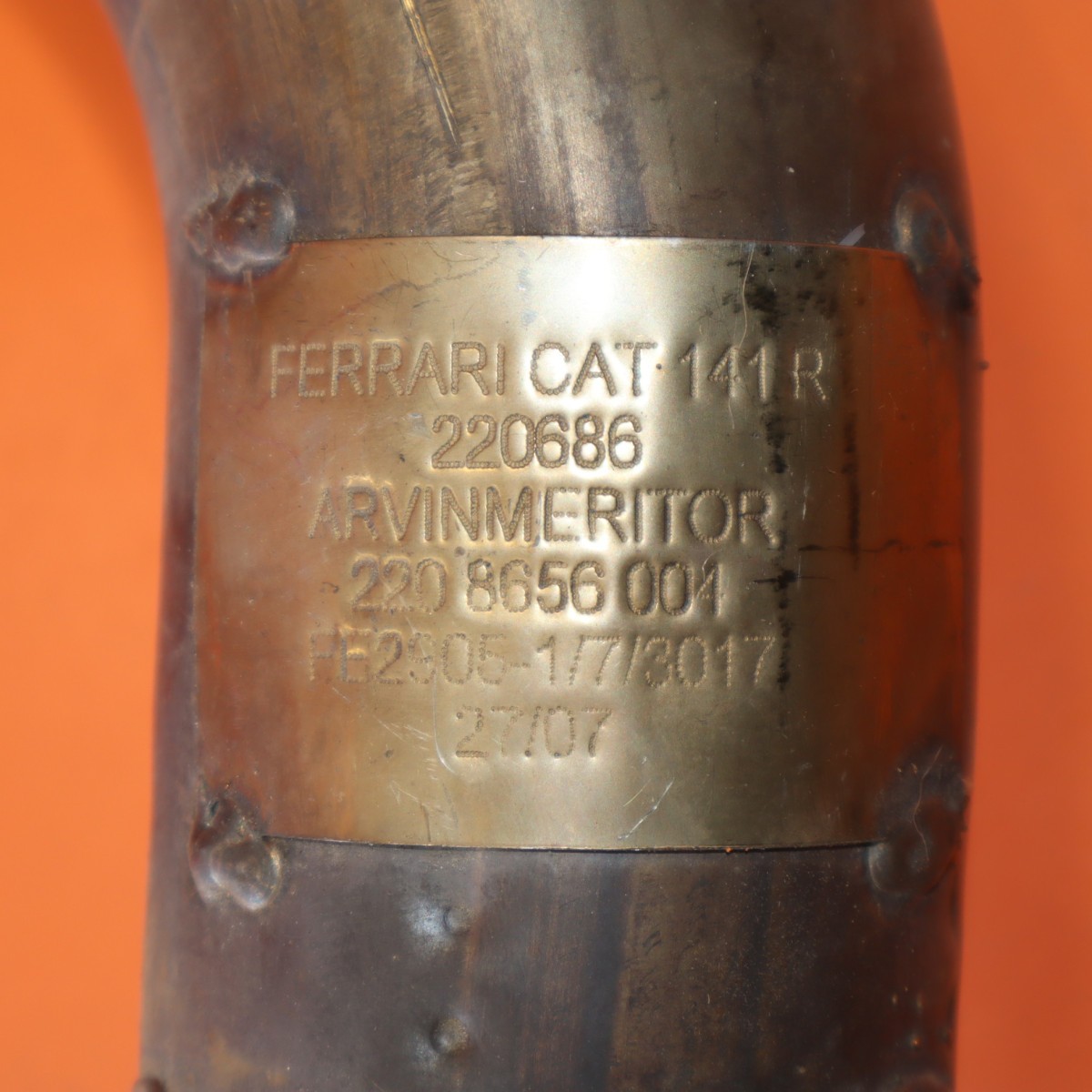 Ferrari 599 2006-2008 Right Muffler P/N 220687