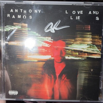 Anthony Ramos - Love And Lies (Signed CD) Brand New Sealed Ships Fast
