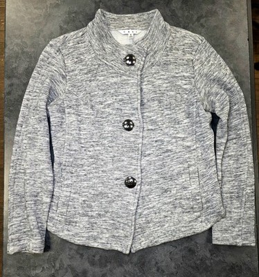 Cabi Women's Heather Gray Houglass Jacket Front Long Sleeve Size S Pick Up Only