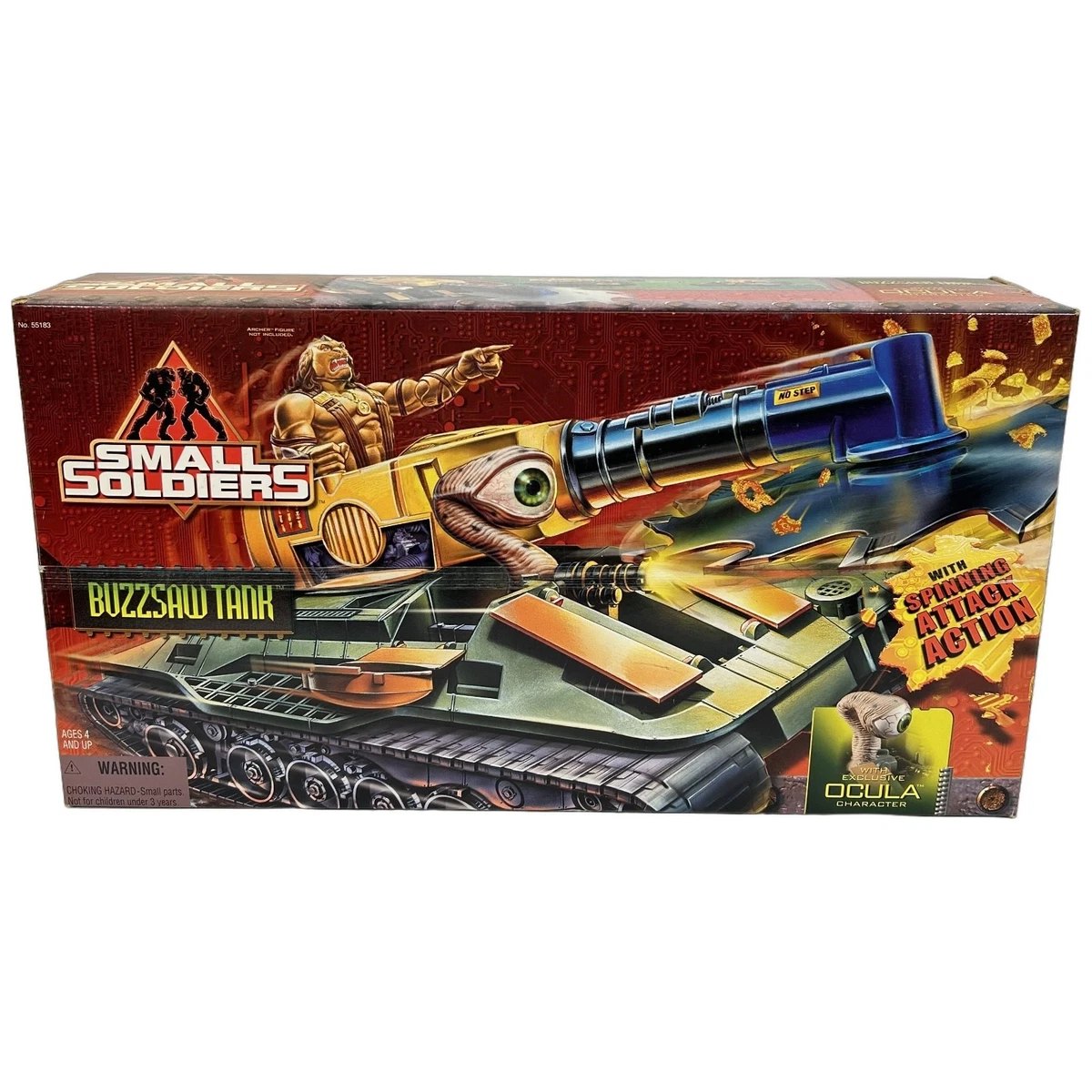 【新品】 SMALLSOLDIERS FLIP OVER SMALL SOLDIERS Flip Over Action Attack Zone Micro Figures Playset