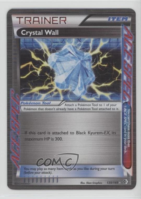 Crystal Wall Pokemon Black & White Boundaries Crossed #139