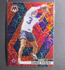 2025 Panini Mosaic  George Pickens Red Scope #109 