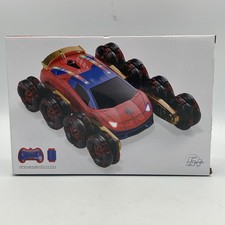 Terucle Spider RC Cars Remote Control Stunt Car With Spray&Cool Light Transform