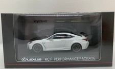 Lexus RC F Performance Package 1/43 White Nova Glass Flake Diecast Car