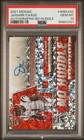 2021 PANINI MOSAIC AUTO NO HUDDLE #ANHJAC JA'MARR CHASE ROOKIE RC PSA 10 AUTO