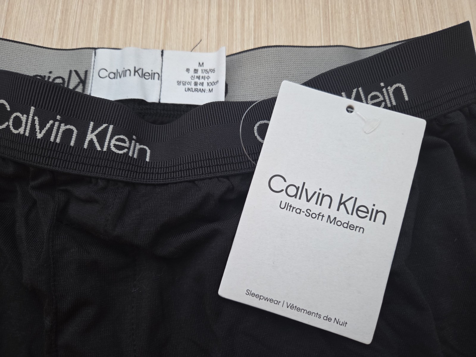 Calvin Klein Men's Ultra Soft Modal Lounge Sleep Shorts Sleepwear Size M NWT thumbnail 2