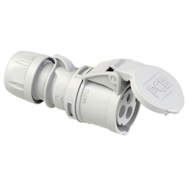 PC Electric Shark CEE Connector 16A 3-Pin IP44/IP54 1Piece