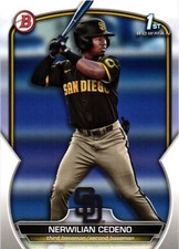 2023 Bowman - Prospects Nerwilian Cedeno #BP-81 (RC)
