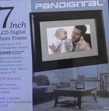 Pandigital 7" inch LCD Digital Photo Picture Frame W/Remote Control 